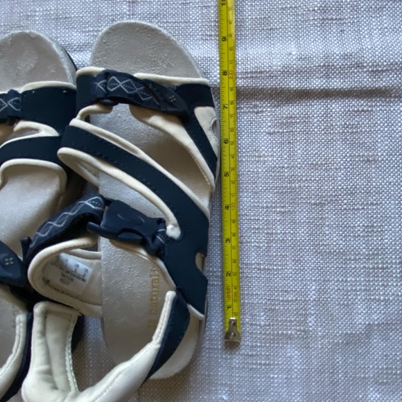 Naturalizer Womens Blue Leather Straps Vacation Beach Summer Sandals- Sz- 7 - Picture 14 of 15